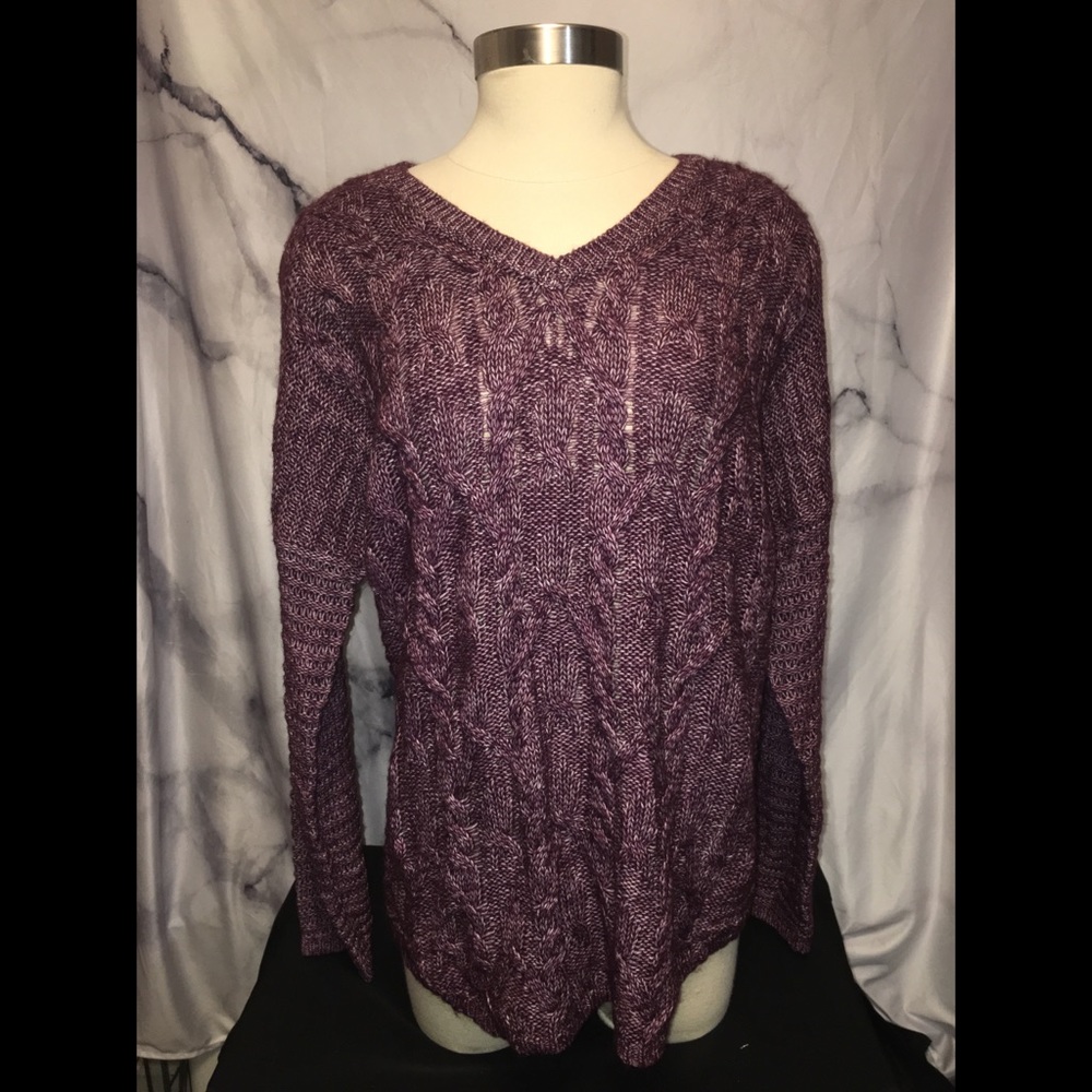 Purple Sonoma Knit Sweater